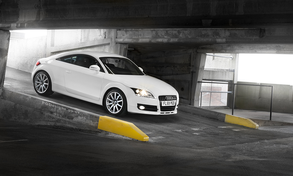 Audi TT ramp explored photography